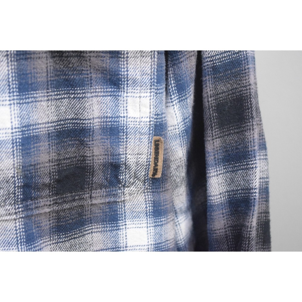Legendary Whitetails Buck Camp Flannel Shirt Plaid Long Sleeve Button Up Mens XL - Picture 4 of 10